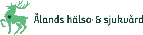 Ålands hälso- och sjukvård logotyp